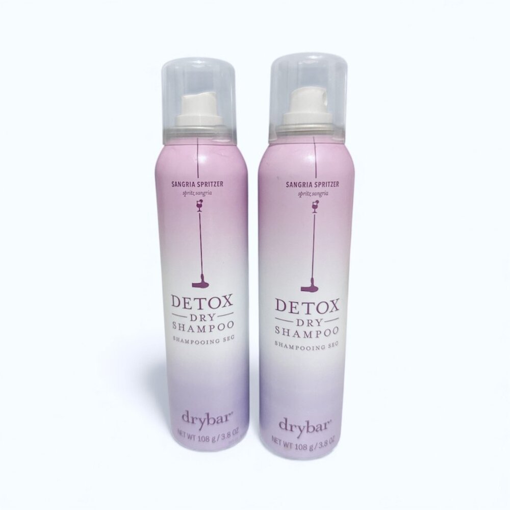 NEW 2x Drybar - Detox Dry Shampoo Sangria Spritzer Scent Full Size 108g/ 3.8 oz